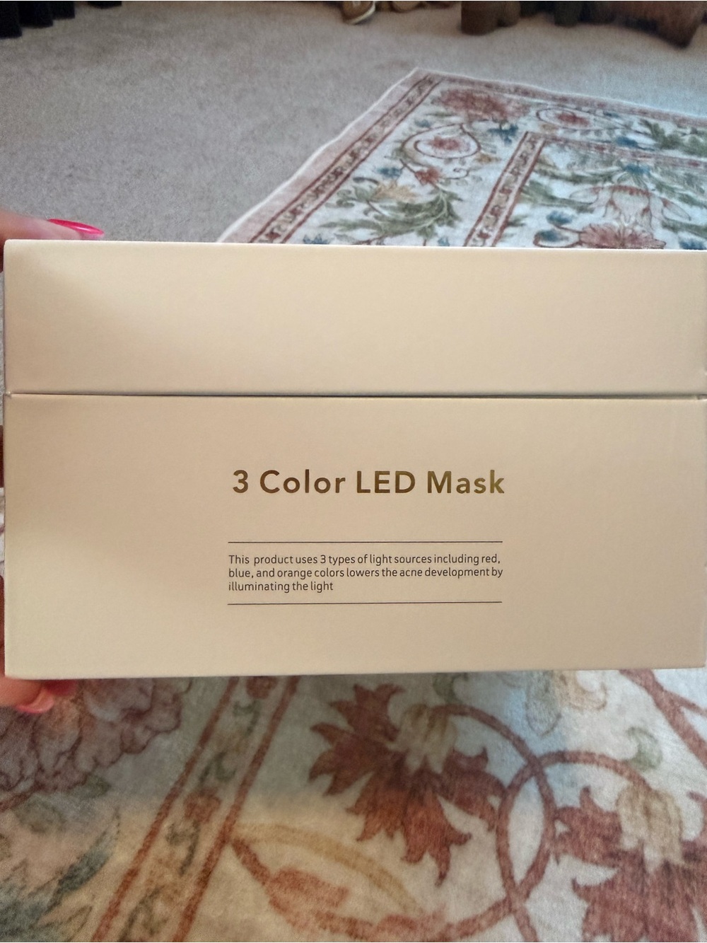 3 Color LED Mask - White Box - Picture 3 of 4